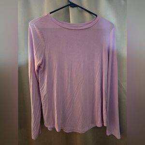 Pink Long Sleeve Juniors No Boundaries Shirt